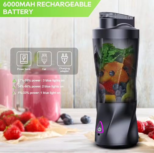 Rechargeable Electric Portable Blender