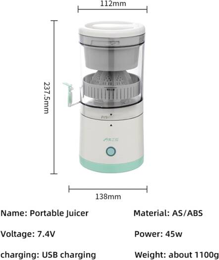 Electric Orange Juice Squeezer