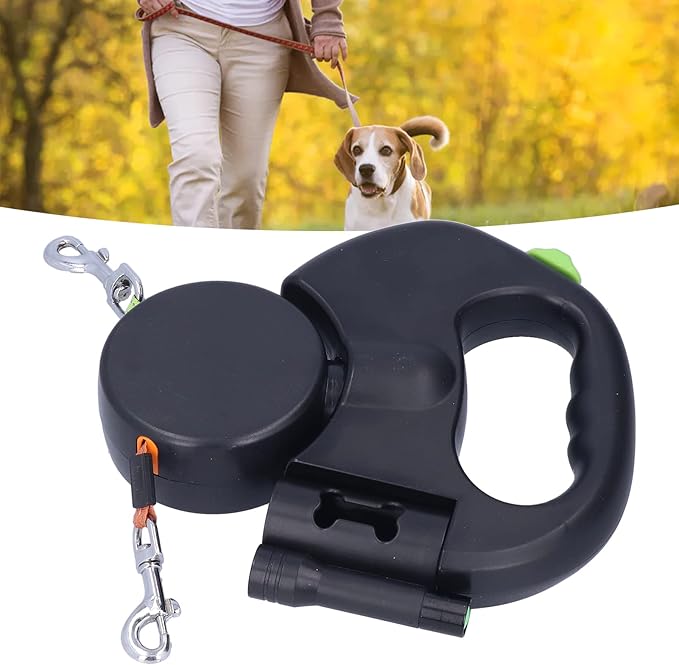 Retractable Dual Dog Leash