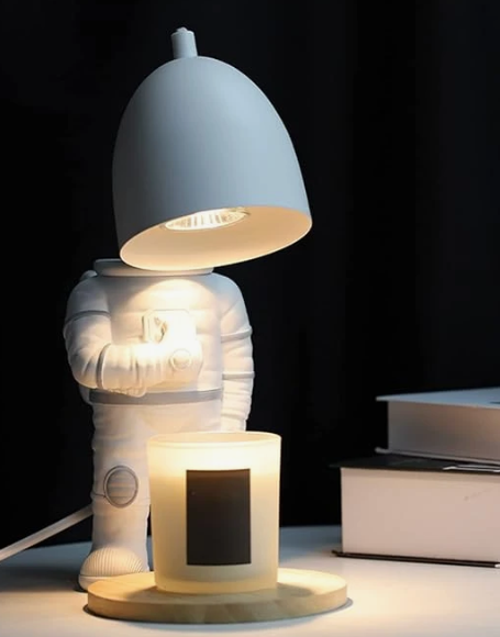 Lamp Astronaut Candle Warmer